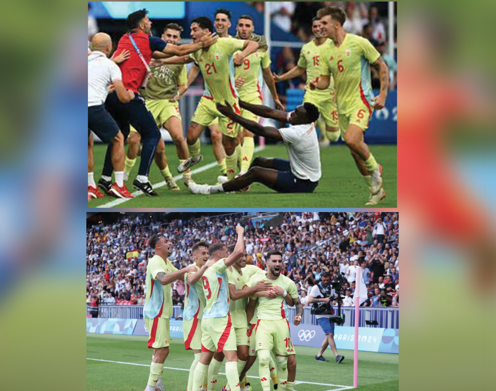 L'or éclatant pour l'Espagne, l'argent amer pour la France